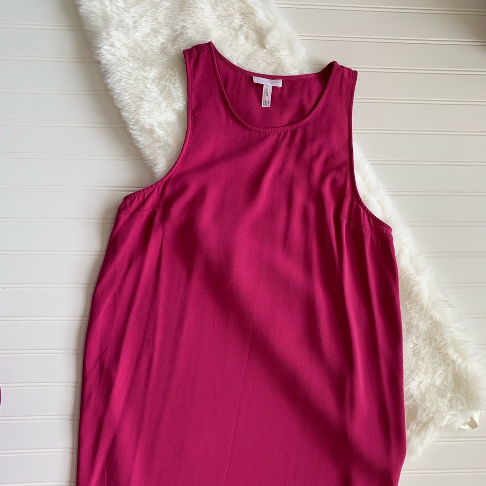 Leith dress size medium Fuscia tank dress EUC